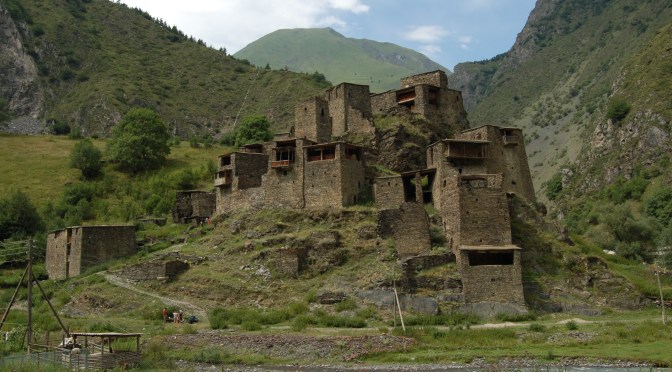 ПО ГРУЗИНСКИМ ГОРАМ в древний город Шатили